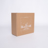 Postpack laminato personalizzabile 25x23x11 CM | POSTPACK PLASTIFICATO | STAMPA SERIGRAFICA SU UN LATO IN UN COLORE
