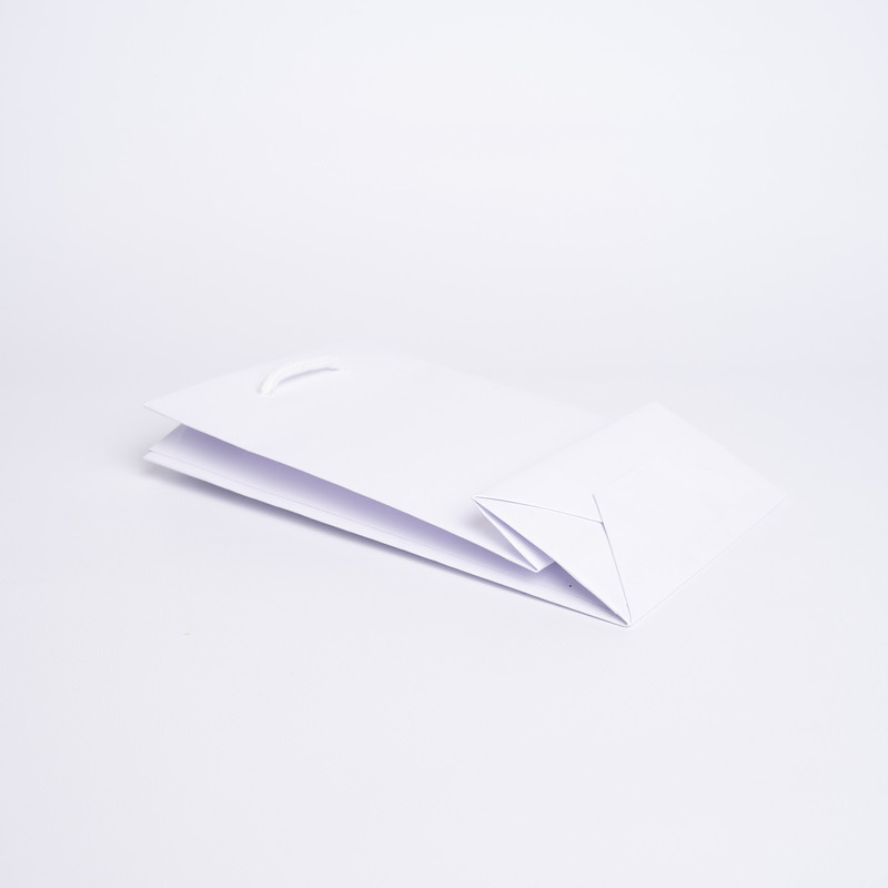 Gepersonaliseerde Gepersonaliseerde Geplastifieerd Noblesse papier zak 16x8x23 CM | LAMINIERTE NOBLESSE-PAPIERBEUTEL | SIEBDR...