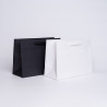 Shopping bag personalizzata Noblesse 30x12x22 CM | SHOPPING BAG NOBLESSE PREMIUM | STAMPA SERIGRAFICA SU UN LATO IN DUE COLORI
