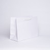 Shopping bag personalizzata Noblesse 40x15x29 CM | SHOPPING BAG NOBLESSE PREMIUM | STAMPA SERIGRAFICA SU UN LATO IN DUE COLORI