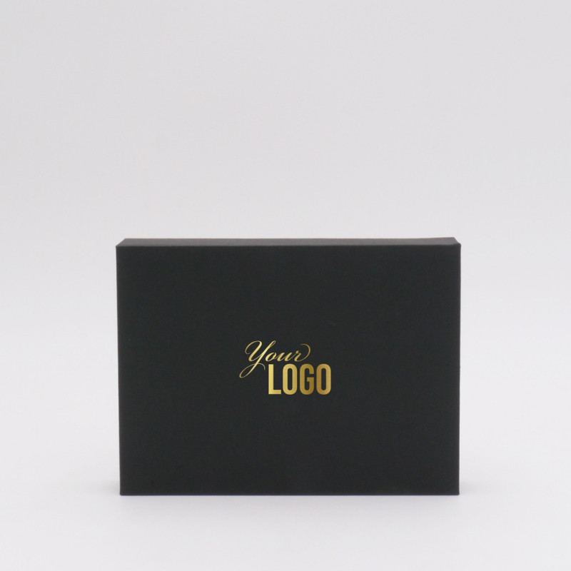 Customized Personalized Magnetic Box Hingbox 15,5x11x2 CM | HINGBOX | HOT FOIL STAMPING