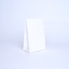 Noblesse personalisierte Papiertüte 32x10x40 CM | PREMIUM NOBLESSE PAPER POUCH | SIEBDRUCK AUF EINER SEITE IN EINER FARBE