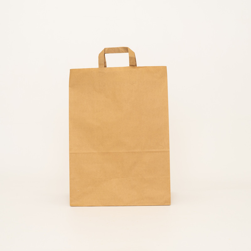 Shopping bag personalizzata Box 26x17x25 CM | SHOPPING BAG BOX | STAMPA FLEXO IN UN COLORI SU AREE PREDEFINITA SU ENTRAMBI I ...