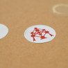 Customized Customizable stickers 4,5x4,5 CM | STICKER | HOT FOIL PRINTING