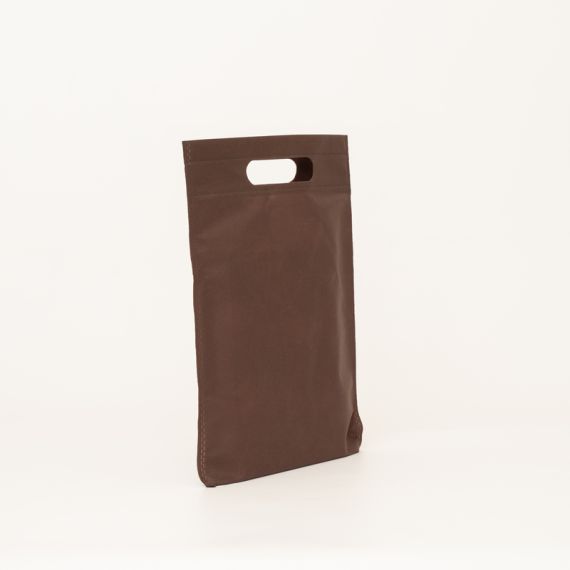 Customized Customized non-woven bag 25x35 CM | NON-WOVEN TNT DKT BAG| SCREEN PRINTING ON ONE SIDE IN TWO COLORS