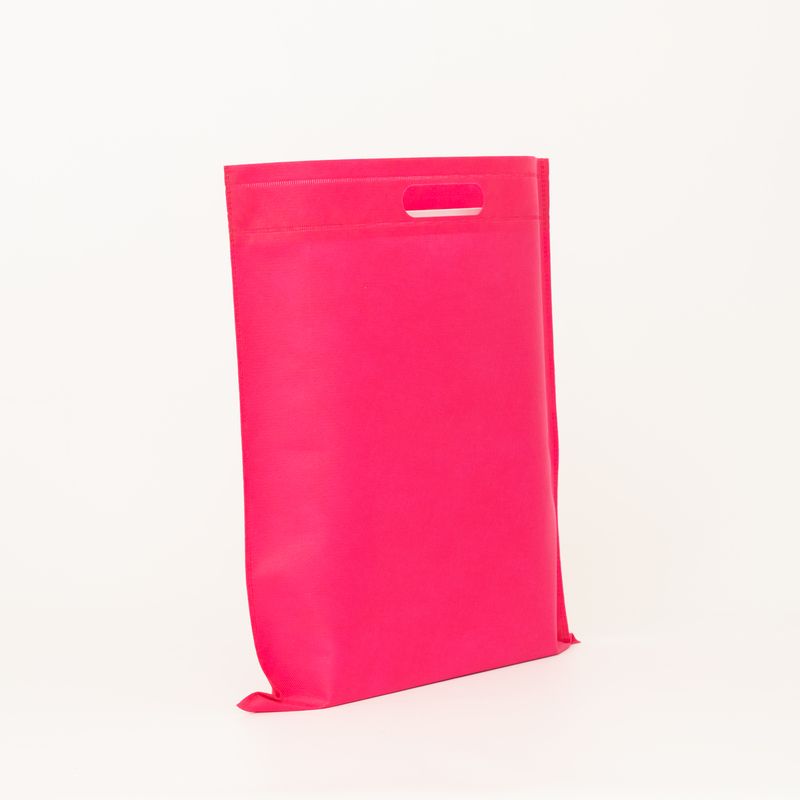 Tasche aus personalisiertem Vliesstoff 40x45 CM | US TNT DKT BAG | SIEBDRUCK AUF EINER SEITE IN EINER FARBE