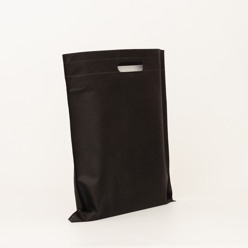 Tasche aus personalisiertem Vliesstoff 40x45 CM | US TNT DKT BAG | ZWEI-SEITIGER SIEBDRUCK IN ZWEI FARBEN