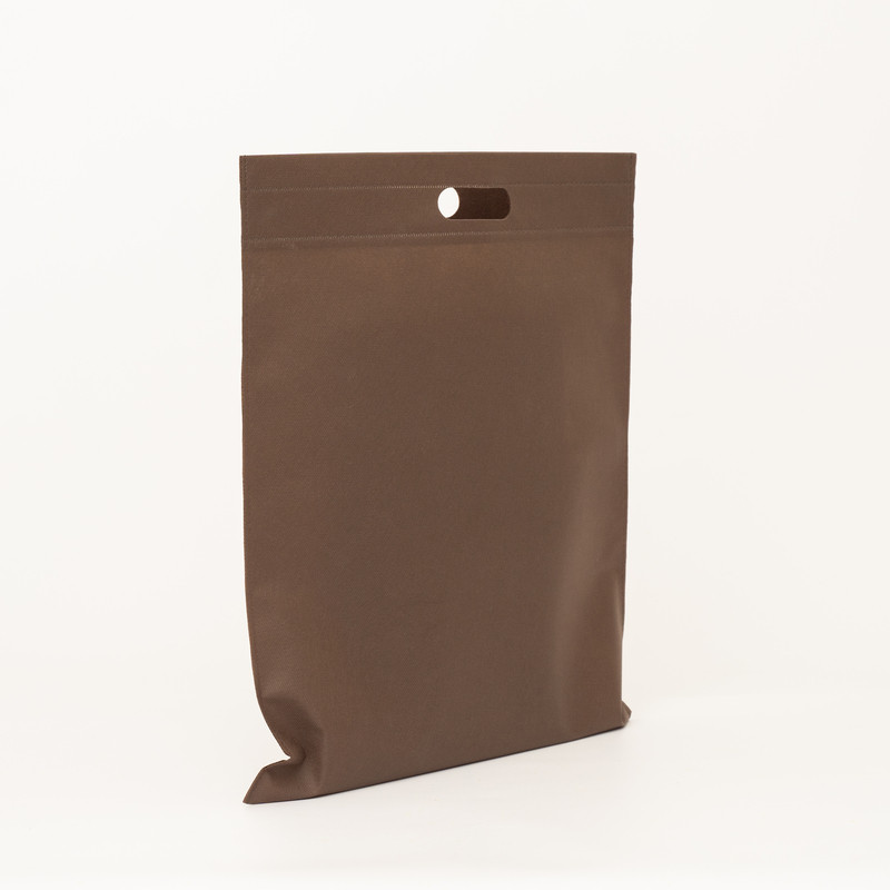 Tasche aus personalisiertem Vliesstoff 40x45 CM | US TNT DKT BAG | ZWEI-SEITIGER SIEBDRUCK IN EINER FARBE