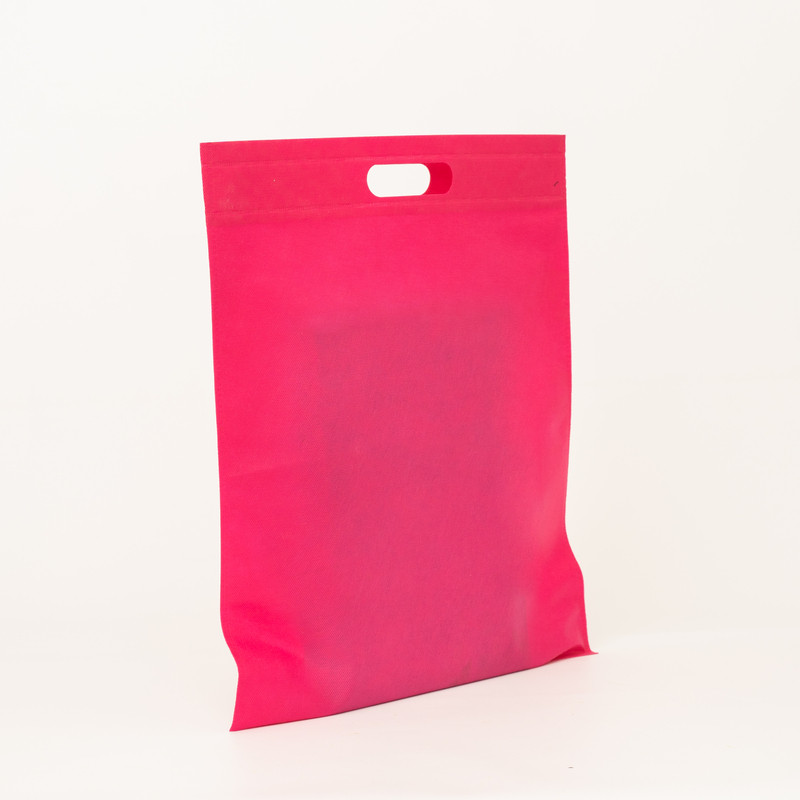 Customized Customized non-woven bag 40x45 CM | NON-WOVEN TNT DKT BAG | SCREEN PRINTING ON ONE SIDE IN ONE COLOR