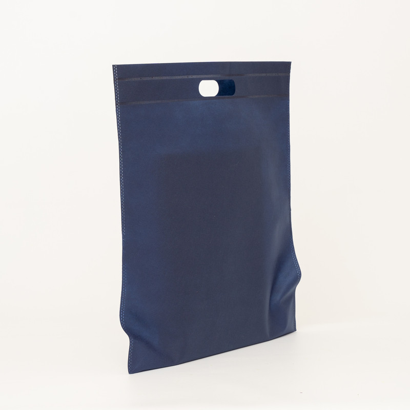 Tasche aus personalisiertem Vliesstoff 40x45 CM | US TNT DKT BAG | ZWEI-SEITIGER SIEBDRUCK IN ZWEI FARBEN