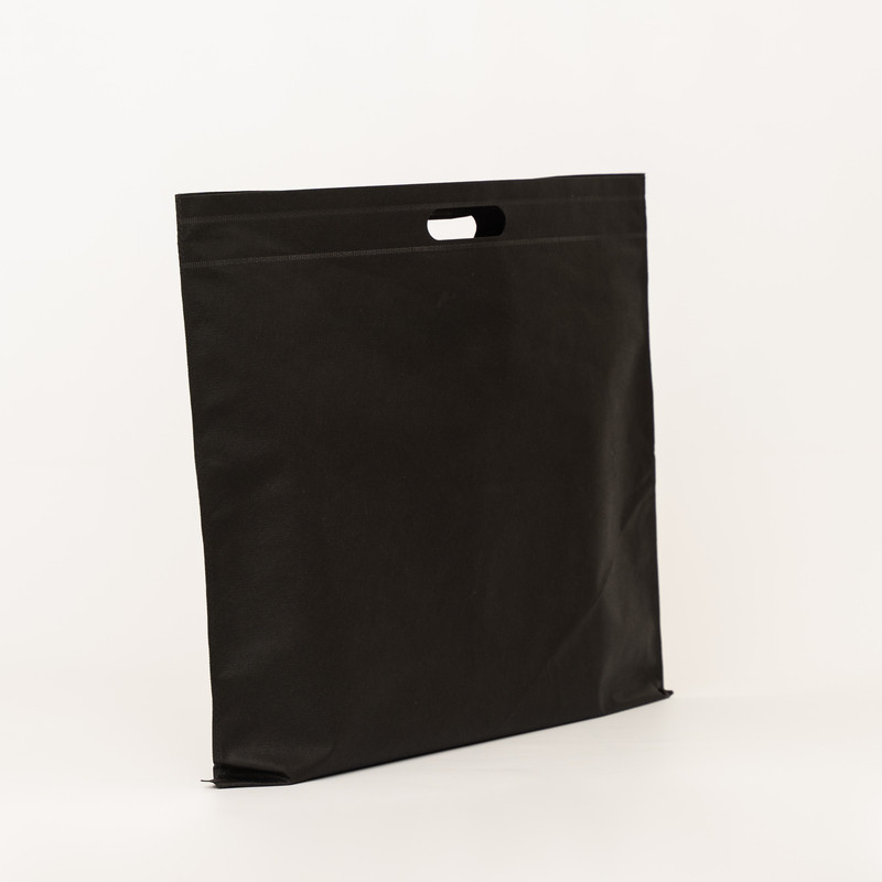 Tasche aus personalisiertem Vliesstoff 60x50 CM | US TNT DKT BAG | SIEBDRUCK AUF EINER SEITE IN EINER FARBE