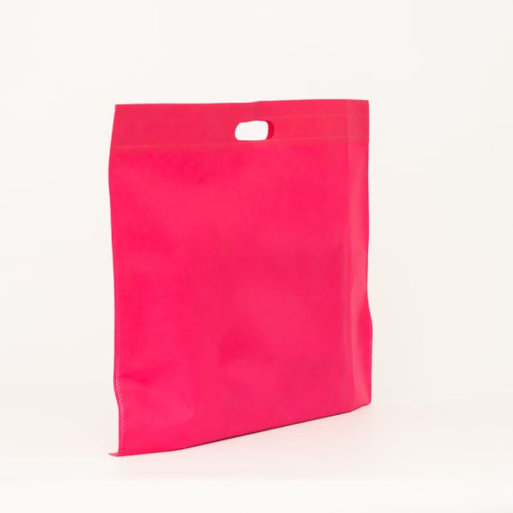 Tasche aus personalisiertem Vliesstoff 60x50 CM | US TNT DKT BAG | ZWEI-SEITIGER SIEBDRUCK IN EINER FARBE