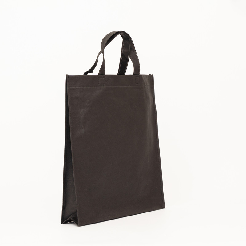 Customized Customized non-woven bag 40x10x45 CM | NON-WOVEN TNT LUS BAG | SCREEN PRINTING ON TWO SIDES IN TWO COLORS