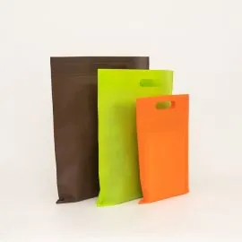 Borsa non tessuta personalizzata 60x50 CM | BORSA NON TESSUTA IN TNT DKT | SERIGRAFIA SU DUE LATI IN DUE COLORI