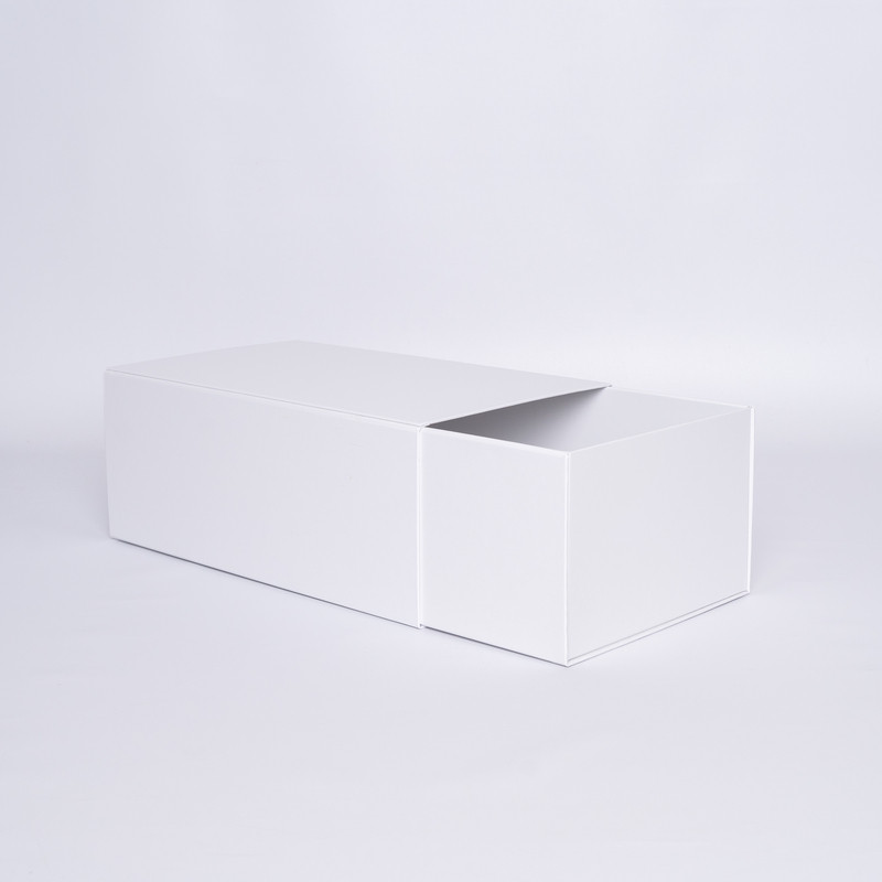 Customized Personalized drawer box Smartflat 37x21x14 CM | SMARTFLAT | SCREEN PRINTING ON ONE SIDE IN ONE COLOUR
