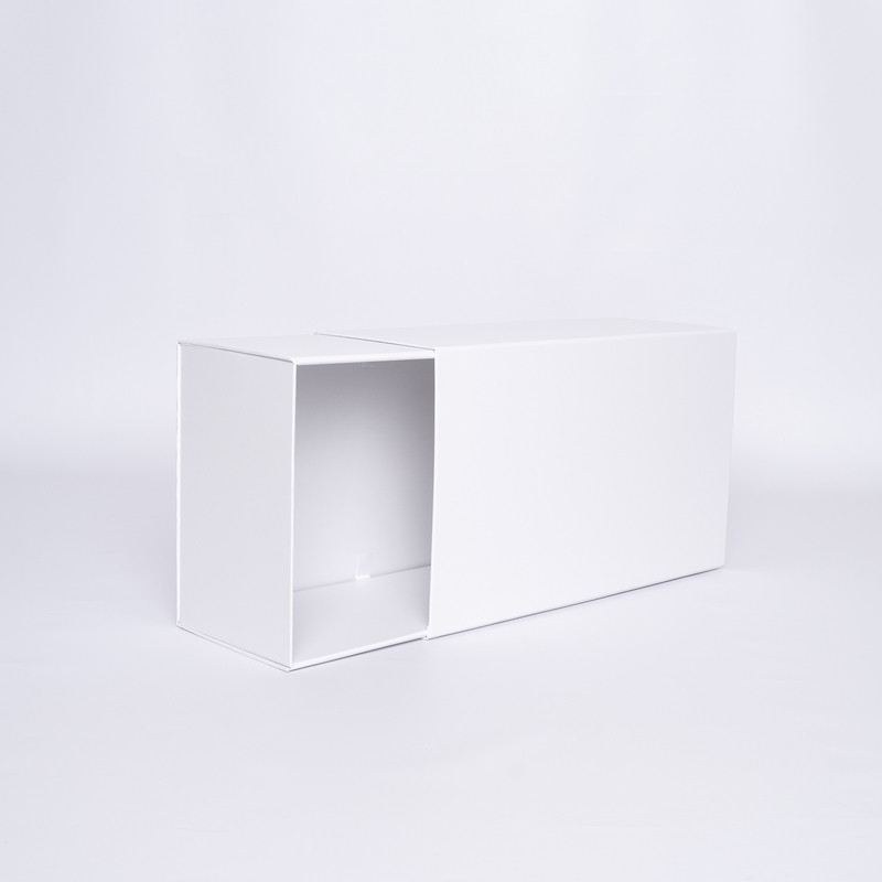 Boîte tiroir personnalisée Smartflat 37x21x14 CM | SMARTFLAT | IMPRESSION EN SÉRIGRAPHIE SUR UNE FACE EN DEUX COULEURS