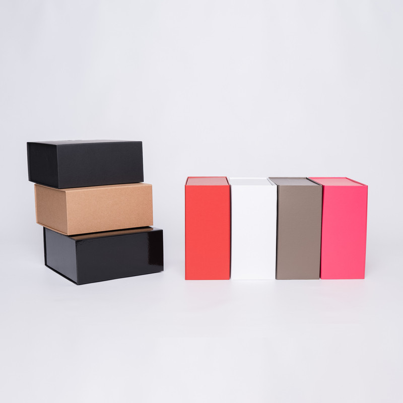 Caja magnética personalizada Wonderbox 22x22x10 CM | WONDERBOX | PAPIER STANDARD |IMPRESSION À CHAUD