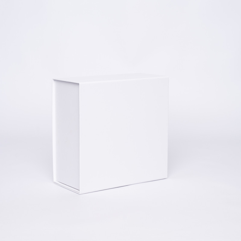Scatola magnetica personalizzata Wonderbox 22x22x10 CM | WONDERBOX | CARTA STANDARD | STAMPA SERIGRAFICA SU UN LATO IN UN COLORE