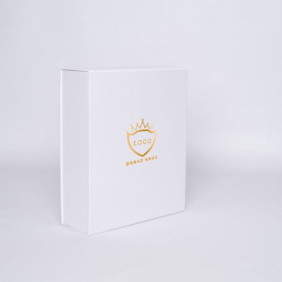 Caja magnética personalizada Bottlebox 28x33x10 CM | BOTTLE BOX | CAJA PARA 3 BOTELLAS | ESTAMPADO EN CALIENTE