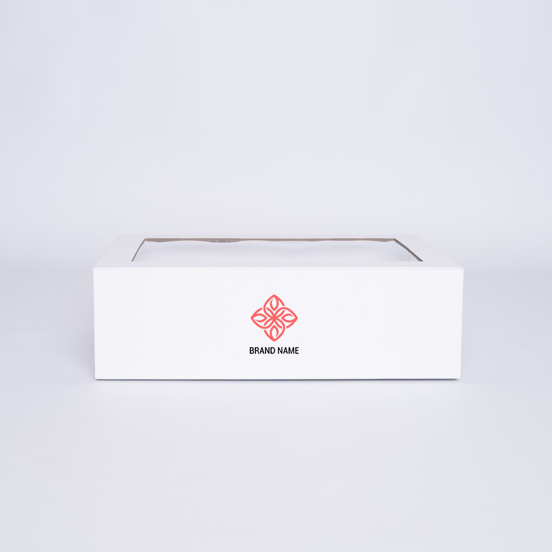 Customized Personalized Magnetic Box Clearbox 33x22x10 CM | CLEARBOX | IMPRESSION EN SÉRIGRAPHIE SUR UNE FACE EN DEUX COULEURS