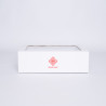 Customized Personalized Magnetic Box Clearbox 33x22x10 CM | CLEARBOX | SCREEN PRINTING ON ONE SIDE IN ONE COLOUR
