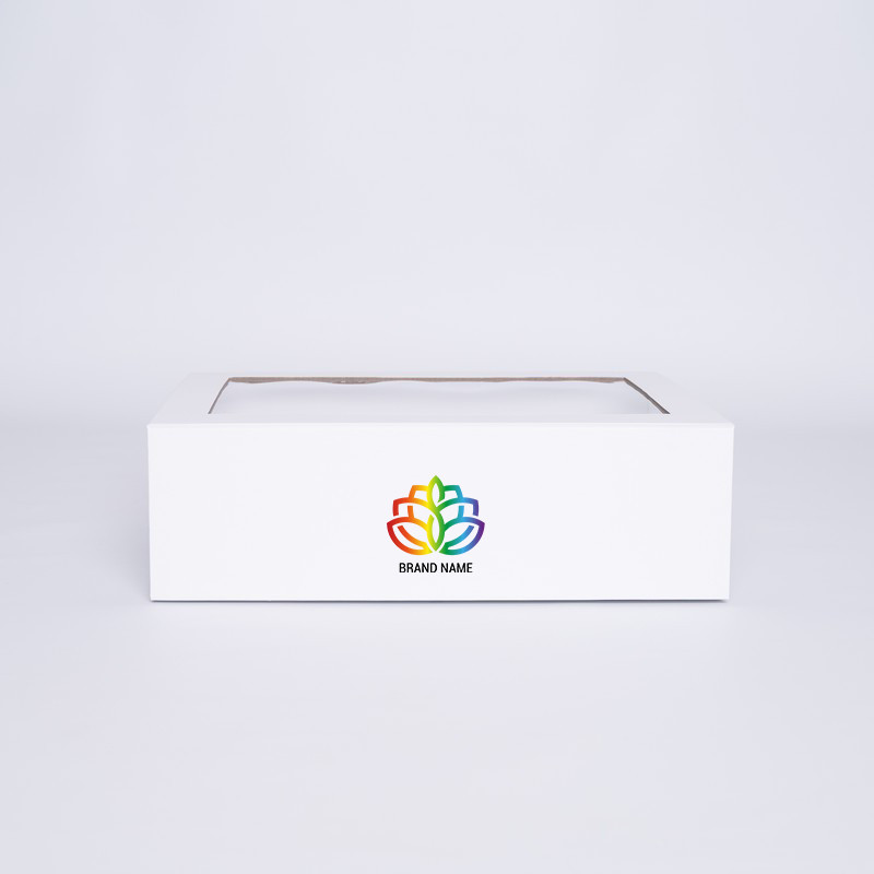 Customized Personalized Magnetic Box Clearbox 33x22x10 CM | CLEARBOX | DIGITAL PRINTING ON FIXED AREA