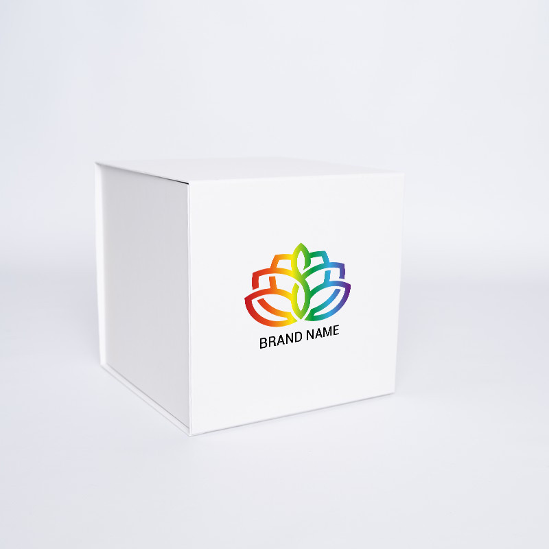Customized Personalized Magnetic Box Cubox 22x22x22 CM | CUBOX | DIGITAL PRINTING ON FIXED AREA