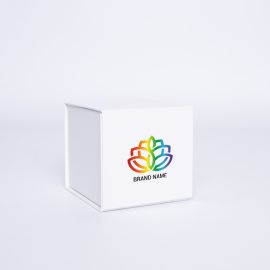 Gepersonaliseerde Gepersonaliseerde magnestische geschenkdoos Cubox 10x10x10 CM | CUBOX | DIGITAL PRINTING ON FIXED AREA