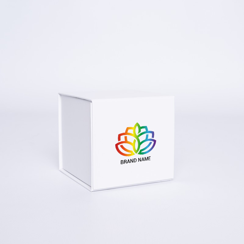 Boîte aimantée personnalisée Cubox 10x10x10 CM | CUBOX |IMPRESSION NUMERIQUE ZONE PRÉDÉFINIE