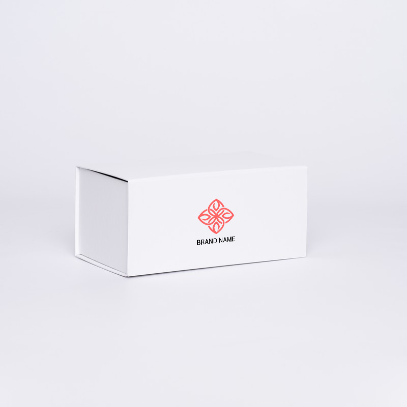 Boîte aimantée personnalisée Wonderbox 22x10x11 CM | WONDERBOX (EVO) | IMPRESSION EN SÉRIGRAPHIE SUR UNE FACE EN DEUX COULEURS
