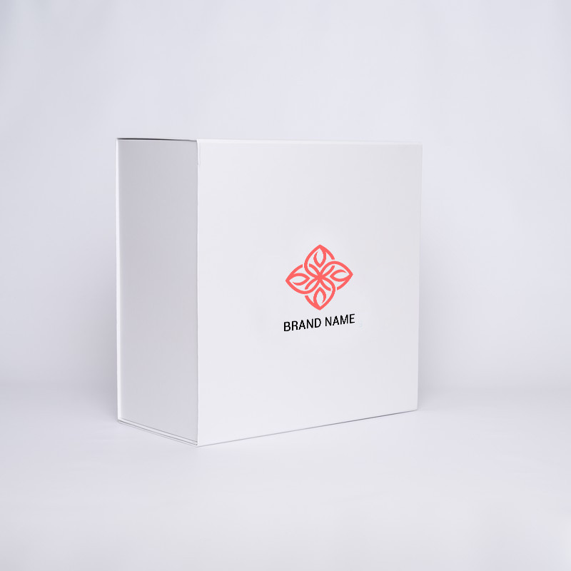 Caja magnética personalizada Wonderbox 40x40x20 CM | WONDERBOX (EVO) | IMPRESIÓN SERIGRÁFICA DE UN LADO EN DOS COLORES