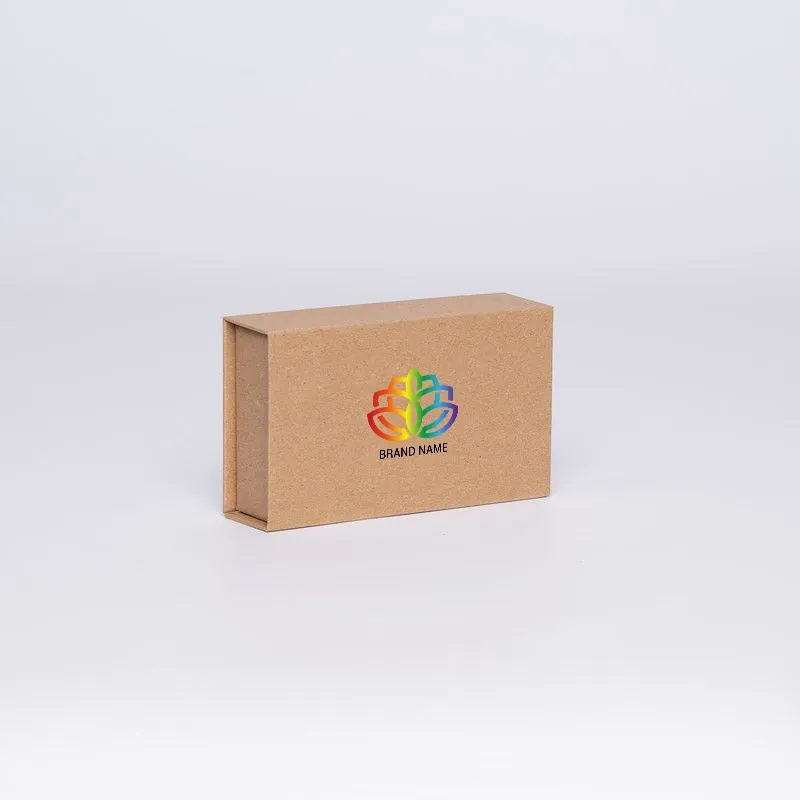 Caja magnética personalizada Hingbox 12x7x3 cm | CAJA HINGBOX | IMPRESIÓN DIGITAL EN ÁREA PREDEFINIDA