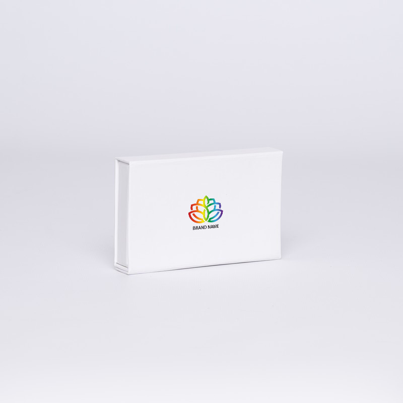 Boîte aimantée personnalisée Hingbox 12x7x2 CM | HINGBOX | IMPRESSION NUMERIQUE ZONE PRÉDÉFINIE