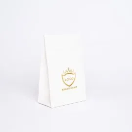 Customized Personalized paper pouch Noblesse 12x6x18 CM | PAPER POUCH NOBLESSE | HOT FOIL PRINTING