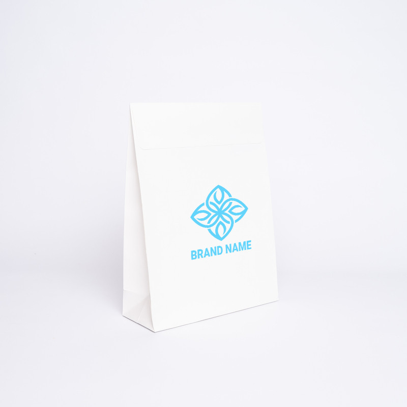 22x8x29 CM | PAPER POUCH NOBLESSE | SCREEN PRINTING ON ONE SIDE IN ONE COLOUR