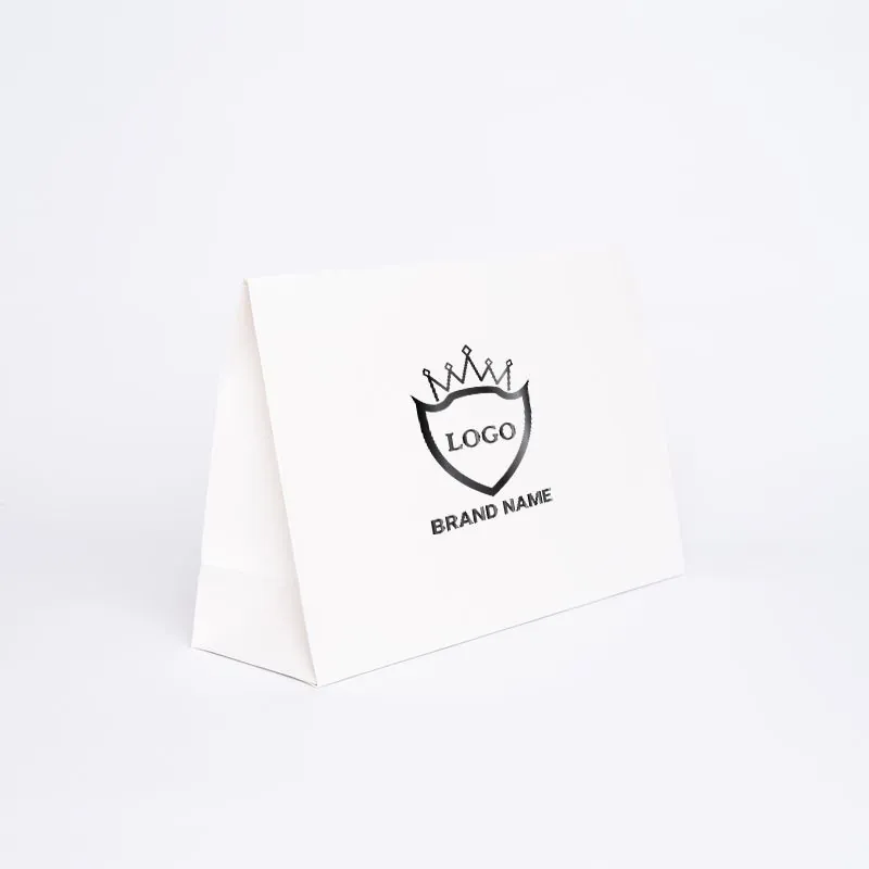 Busta di carta personalizzata Noblesse 30x10x20 CM | POCHETTE PAPIER NOBLESSE | IMPRESSION A CHAUD