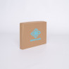 Postpack Kraft personalizzabile 22,5x17x3 CM | POSTPACK | STAMPA SERIGRAFICA SU UN LATO IN UN COLORE