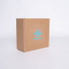 Postpack Kraft personalizable 25x23x11 CM | POSTPACK | IMPRESIÓN SERIGRÁFICA DE UN LADO EN UN COLOR