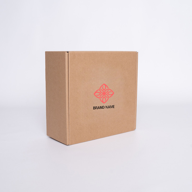 Boîte Postpack Extra-strong 25x23x11 CM | POSTPACK | IMPRESSION EN SÉRIGRAPHIE SUR UNE FACE EN DEUX COULEURS