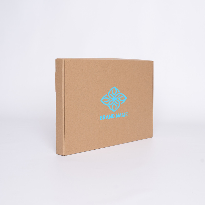 Boîte Postpack standard 36,5x24,5x3 CM | POSTPACK | IMPRESSION EN SÉRIGRAPHIE SUR UNE FACE EN UNE COULEUR