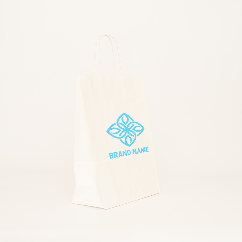 18x8x22 CM | SHOPPING BAG SAFARI | FLEXO PRINTING IN ONE COLOR ON FIXED AREAS