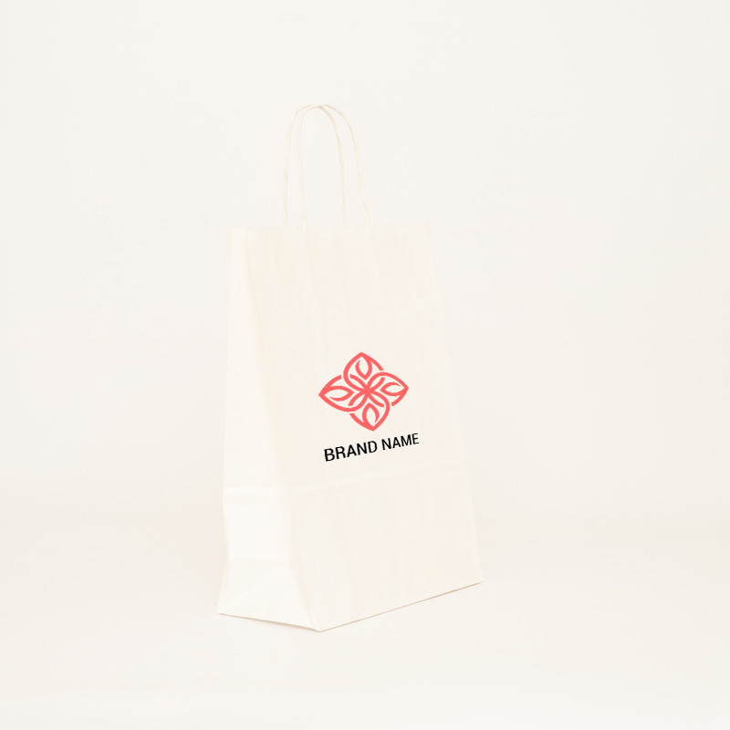 26x12x34 CM | SHOPPING BAG SAFARI | FLEXO PRINTING IN TWO COLOURS ON FIXED AREAS ON 2 SIDES