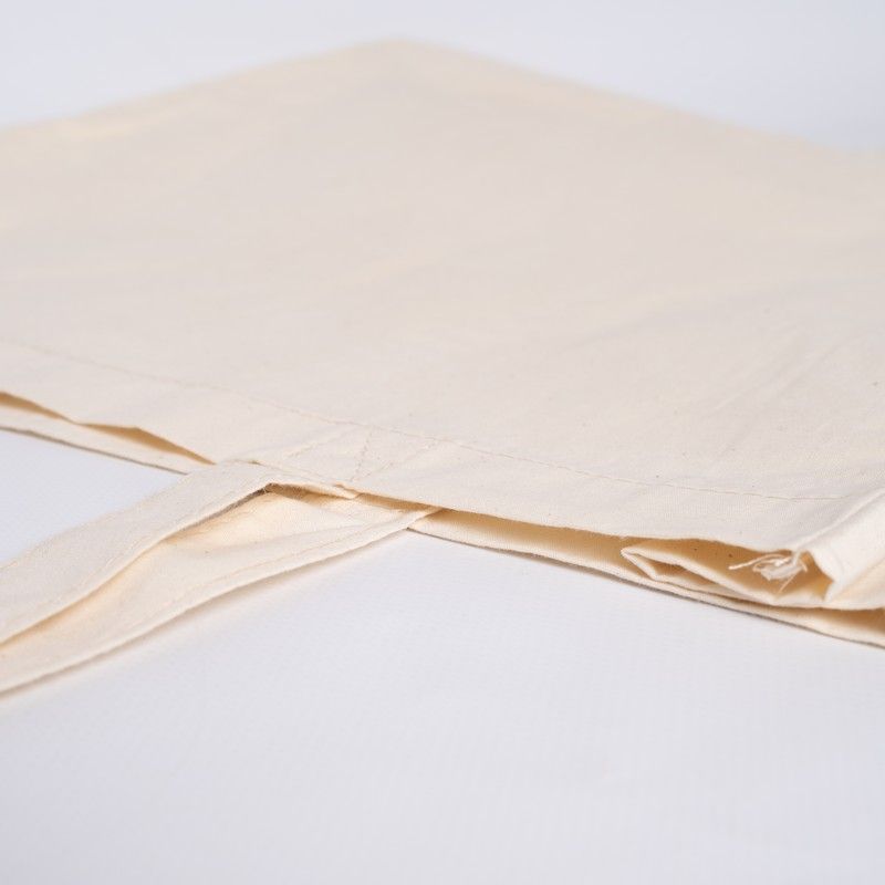 Sac coton réutilisable personnalisé 48x20x40 CM | SHOPPING BAG EN COTON | IMPRESSION EN SÉRIGRAPHIE SUR UNE FACE EN UNE COULEUR