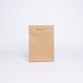 16 x 7,5 x 24 cm | Papiertasche mit Kordel | Offsetdruck