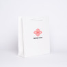 Shopping bag personalizzata Noblesse Laminata 28x8x32 CM | SHOPPING BAG NOBLESSE LAMINATA | STAMPA SERIGRAFICA SU DUE LATI IN...