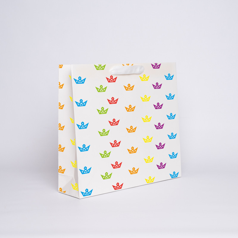 42x15x35 CM | NOBLESSE PAPER BAG | OFFSET PRINTING ALL OVER