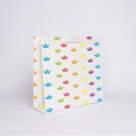 Noblesse personalisierte Papiertüte 42x15x35 cm | NOBLESSE PAPIERTÜTE | 4 SEITEN OFFSETDRUCK