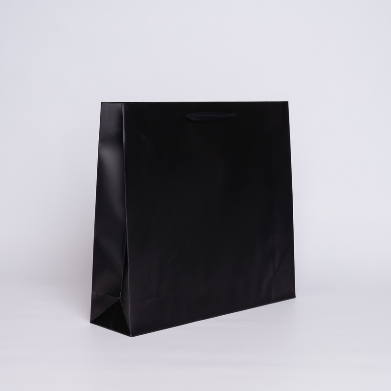 Shopping bag personalizzata Noblesse 42x15x35 CM | SHOPPING BAG NOBLESSE | STAMPA OFFSET SULL'INTERA SUPERFICIE