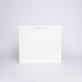 Customized Personalized shopping bag Noblesse 42x15x35 CM | NOBLESSE PAPER BAG | OFFSET PRINTING ALL OVER