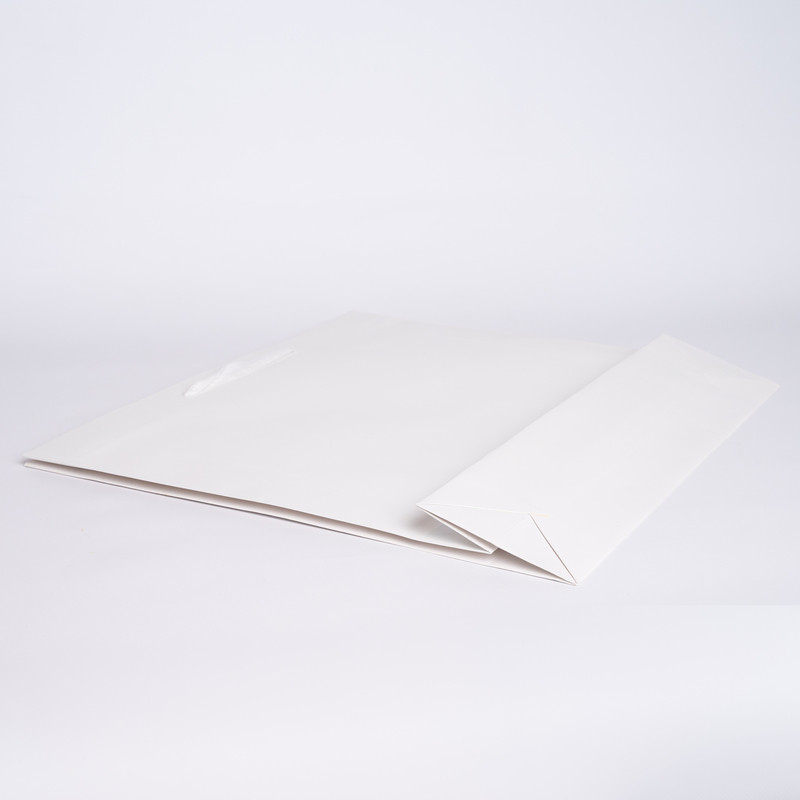 Noblesse personalisierte Papiertüte 45x14x36 cm | NOBLESSE PAPIERTÜTE | 4 SEITEN OFFSETDRUCK
